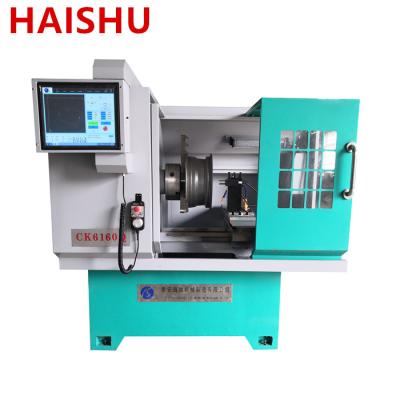 China Machinery Repair Shops Car Wheel CNC Lathe Machine CK6160Q for sale