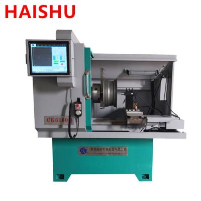 China Machinery Repair Shops Diamond Cutting Wheel CNC Lathe CK6160Q for sale