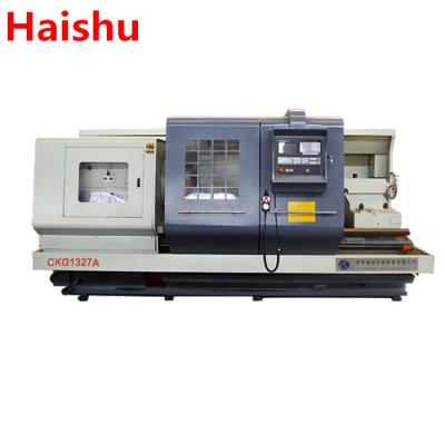 China Machinery Repair Shops High Efficiency PVC CNC Pipe Threading Lathe CKG1327A for sale