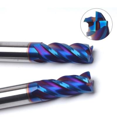 China CNC Process 3 Flutes HSS End Mills For CNC Router Machine for sale