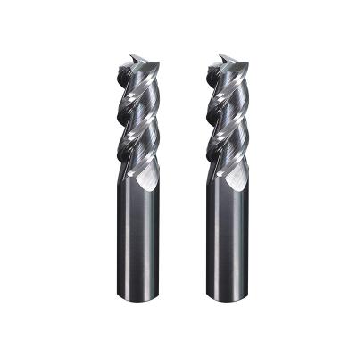 China cnc double hss manufacturer flute mills tungsten carbide milling end milling cutter for sale