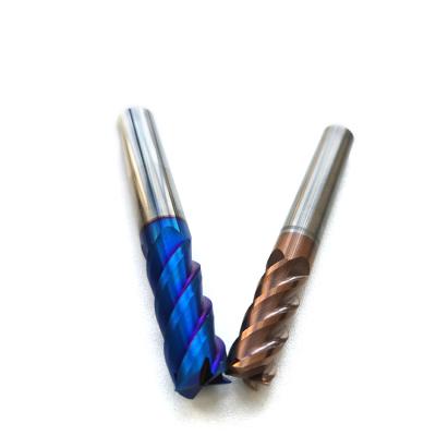 China CNC Process HRC55 Carbide Square EndMill 2 Flute Carbide Cutter End Mill Bit D10X75 End Mill Tools for sale