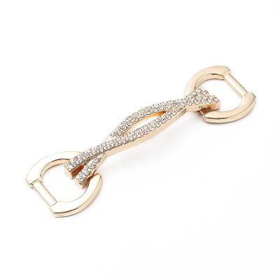 China Eco - Friendly Shoe Accessories Eco - Friendly Shoe Ornaments Decorative Shoes Buckles Chain for sale