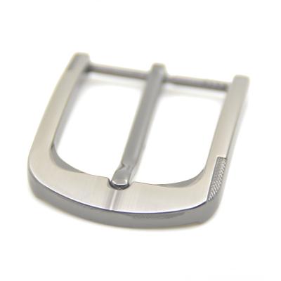 China Eco-Friendly Metal 1.37 In Casual Polished Single Belt Buckle End Bar Pin Belt Buckle Vintage Belt Buckle for sale