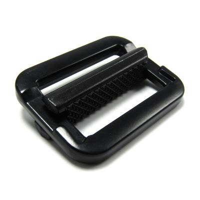 China Eco-friendly 38MM Matt Black Flat Metal Belt Buckle, High Quality Black Metal Strap Buckle for sale