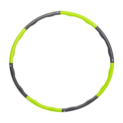 China Durable Hot Sale Adult Polynesian Dance Ring Hoop Girl Gym Workout Equipment Set Massage Fitness Weighted Circle for sale