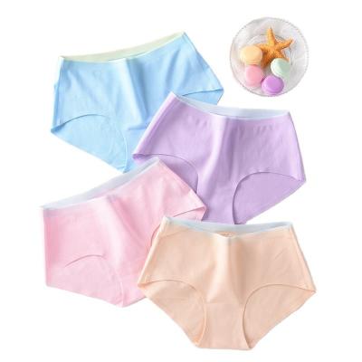 China Breathable Women's Underwear Mid-Rise Cotton Factory Direct Sale Briefs Panties Ladies Pants for sale