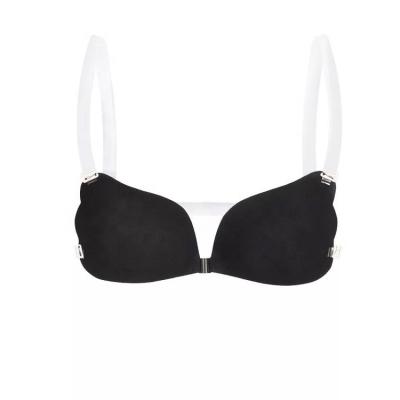 China Women QUICK DRY Front Buckle Adhesive Bra Tie Backless Silicone Invisible Reusable Lift Up The Bra for sale