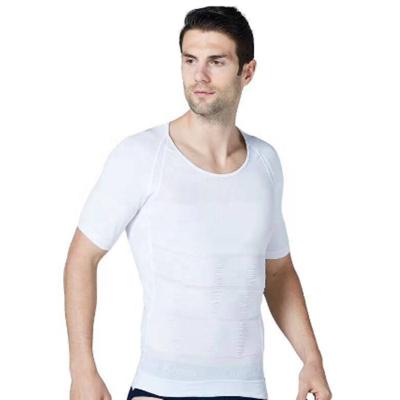 China Wholesale QUICK DRY Round Short Body Shaper Men's Shapewear Comfortable Elastic Corset Top for sale