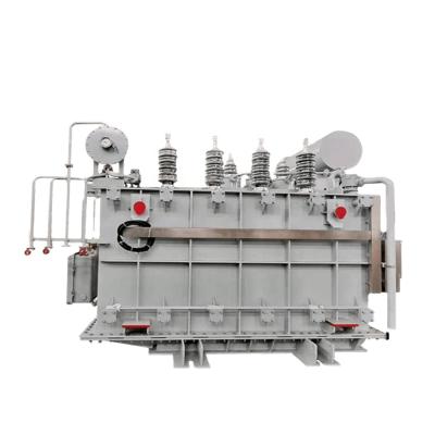 China Customized high quality 110KV 8000-31500KVA large scale low loss voltage oil immersed transformer double winding and three winding for sale