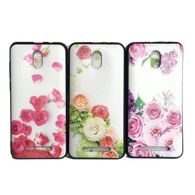 China Fashion Anti-fall TPU Cover Printing Nail And Flower Fancy Phone Case For Itel S16 African Design Back Cover for sale