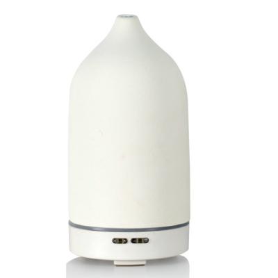 China Ultrasonic 100ml Aroma Diffuser , Ceramic Stone Essential Oil Diffuser for sale