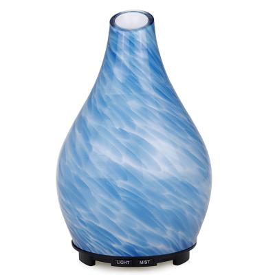 China Ultraschall-Art Glass Colour Changing Aroma-Diffusor, Raum-Geruch-Diffusor ROHS 200ml zu verkaufen