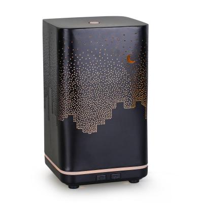 Chine Arome creux floral Art Diffuser, changement de fer de couleur mené de l'humidificateur 7 d'Usb de la FCC 120ml à vendre