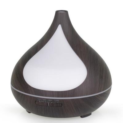 China Cool Mist 13W 400ml Wood Grain Aroma Diffuser For Home Office for sale