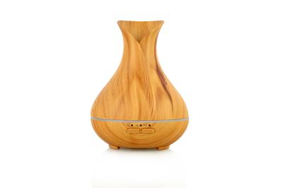 China Mini Portable Ultrasonic Wood Grain-Aromatherapie-Diffusor zu verkaufen