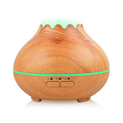 China Humidificador Scented 24V 0.5A da grão de madeira ultrassônica portátil à venda