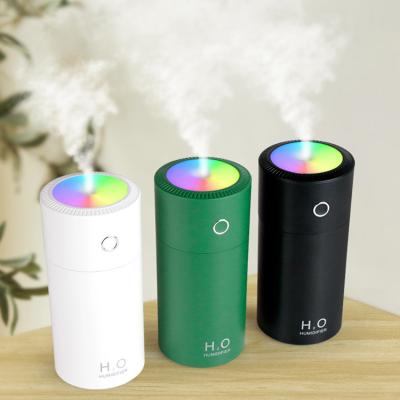 Chine Humidificateur de allumage coloré 310ml de Mini Cool Mist USB pour la voiture et la maison à vendre