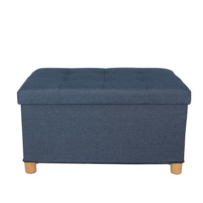 China stool home & New Folding Ottoman Ottoman Stool 4 Legs Stool With Foldable Legs Storage Stool With 4 Legs for sale