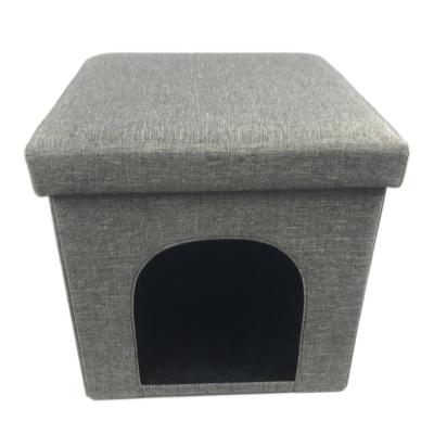 China stool home & New Matching Colors Ottoman Pet House Indoor Kennel And Kennel High Quality Stool for sale