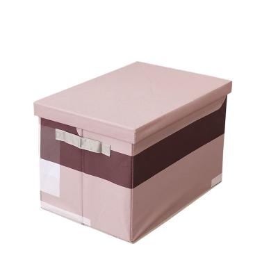 China Folding file storage box and living box of hot selling large and heavy storage box folding load cloths for sale