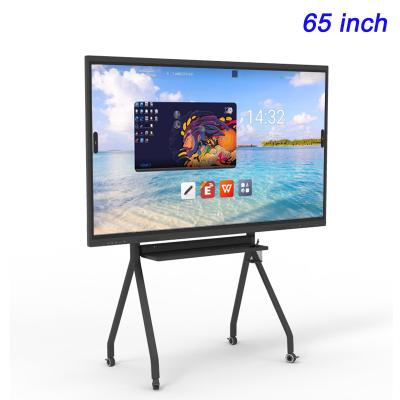 Chine Dual OS 65 pouces tableau numérique 4K 65 pouces Touch Interactif tableau blanc à vendre