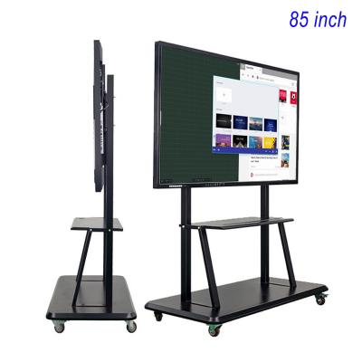 China Conference Room Smart Flat Panel 3840*2160 85 Inch Interactive Display for sale