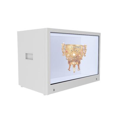 China Capacitive Touch Transparent LCD Showcase For Retail And Showrooms for sale