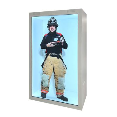 Chine Affichage LCD transparent personnalisable 4K 49in 55in Boîte LCD transparente à vendre