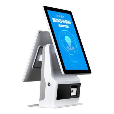 China 1920x1080 Interactief Kiosk Display 21.5 Subway Self Order Kiosk Te koop