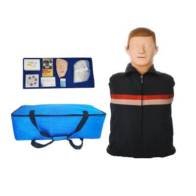 중국 CPR100 Cardiopulmonary Nursing Training Manikins Simulator Bust Thermal Glue and PVC 판매용