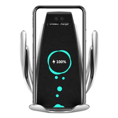 China 10W Fast Car Wireless Charger QI Car Mobile Phone Charger S5 Car Wireless Phone Holder for sale