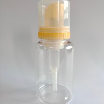 China Non Spill Food Grade Ketchup Sauce Cream Syrup Honey Liquid Dispenser Pump And Bottle for sale