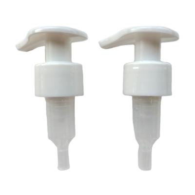 China Non Spill 24/410 Flange Lock Lotion Pump Eco Friendly Wholesale Plastic Lotion Pump for sale