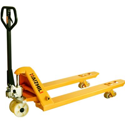 China Hotels 2020 Hot Selling 3000kg Hydraulic Manual Pallet Trucks for sale