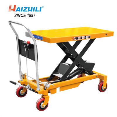 China Factory Hot Selling 500KG 1.5m Hydraulic Scissor Lift Table Customized Promotional Movable Scissor Table Lift for sale