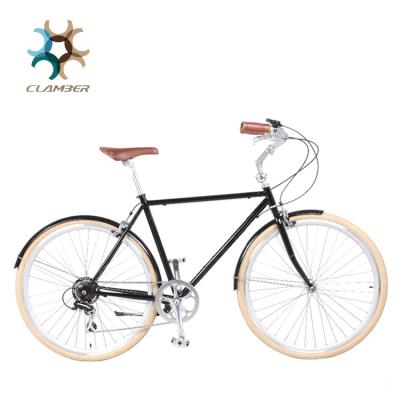 China CR-MO CR Frame Bike 700C 35C Standard City Urban Recreational Cycling Bicycle for sale