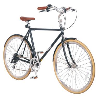 China Retro Bikes Men 700C Holland CR-MO Steel Frame Traditional Bicycle With Single Gear for sale