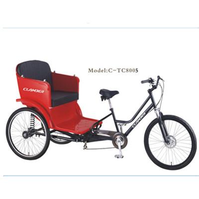 China Passenger 7 speeds 3 wheel pedicab for business carry passenger nanyang ascent OEM 8005 for sale