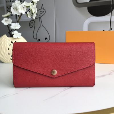 China Anti-theft Luxury Women Leather Wallet With Coin Pocket Fashion PU Leather Wallet For Women for sale