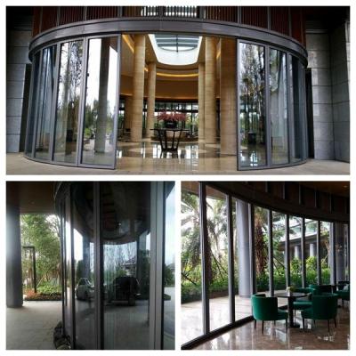 China Cenvention Center Horizontal Frameless Glass Wall  Clear Dry Pvc Joint for sale