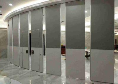 China Fireproof Sliding Wall Panels , Hotel Banquet Office Partition Wall Board Finish for sale