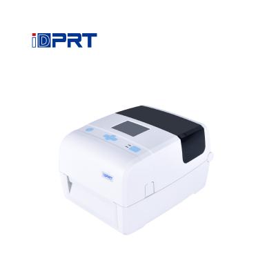 China iDPRT 32 Bit Black And White High Speed ​​Processor 4 Inch Ribbon Printer Thermal Sticker Barcode Printer Label Printer for sale