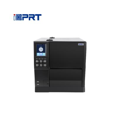 China iDPRT 6inch 203 dpi black and white Thermal Industrial Trasfer Barcode Printer for sale