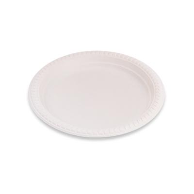 China Eco-Friendly Disposable Cornstarch Tableware Disposable Microwavable Degradable Deli Cornstarch Biodegradable Cornstarch Dish for sale