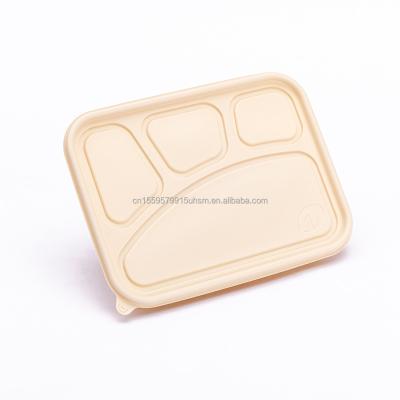 China Disposable Eco-friendly Microwavable Degradable Cornstarch Food Bowl Biodegradable Cornstarch Food Bowl for sale