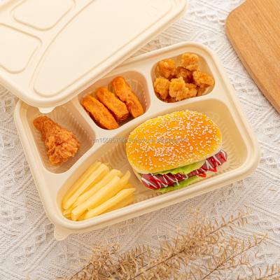 China Disposable Eco-friendly Microwavable Degradable Cornstarch Food Bowl Biodegradable Cornstarch Food Bowl for sale