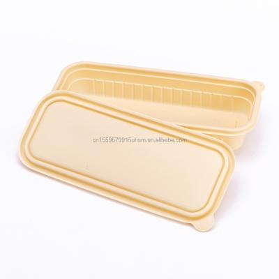 China Disposable Eco-friendly Microwavable Degradable Cornstarch Food Bowl Biodegradable Cornstarch Food Bowl for sale