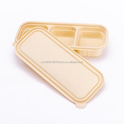 China Disposable Eco-friendly Microwavable Degradable Cornstarch Food Bowl Biodegradable Cornstarch Food Bowl for sale