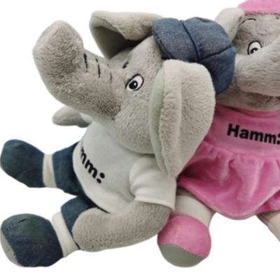 China Plush Factory Direct Sales Plush Stuffing Custom Cheap Cute Elephant Plush Toys for sale